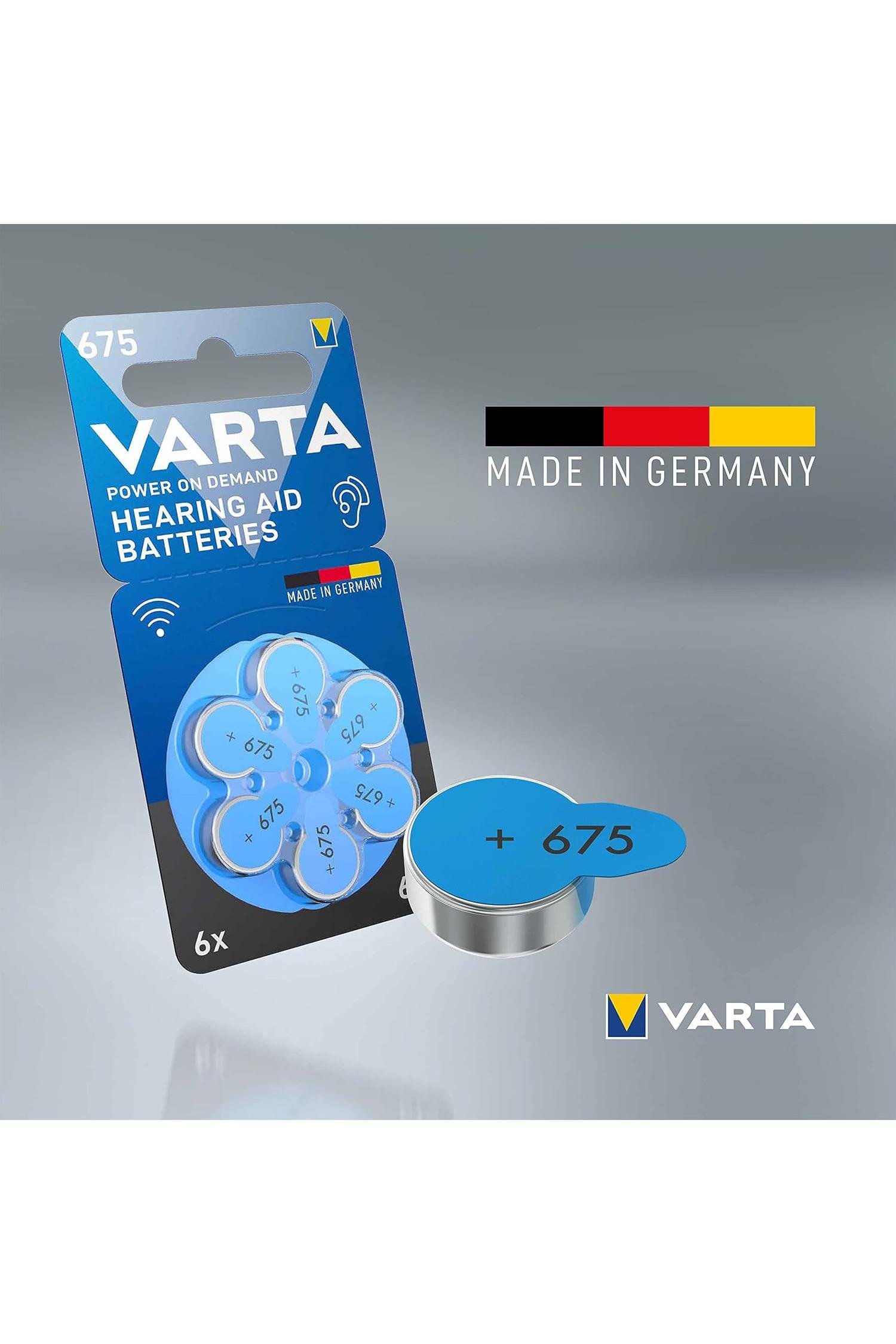 VartaVarta İşitme Cihazı Pili No: 675 6 AdetVarta Kulak Pili No: 675 6lı Fiyatı ve Özellikleri | Mutlufiyatlar