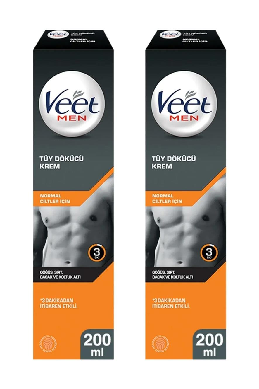 VeetVeet Erkeklere Özel Tüy Dökücü Krem 200 ml 2'liVeet Erkek Tüy Dökücü Krem 200 ml | Güçlü Formül