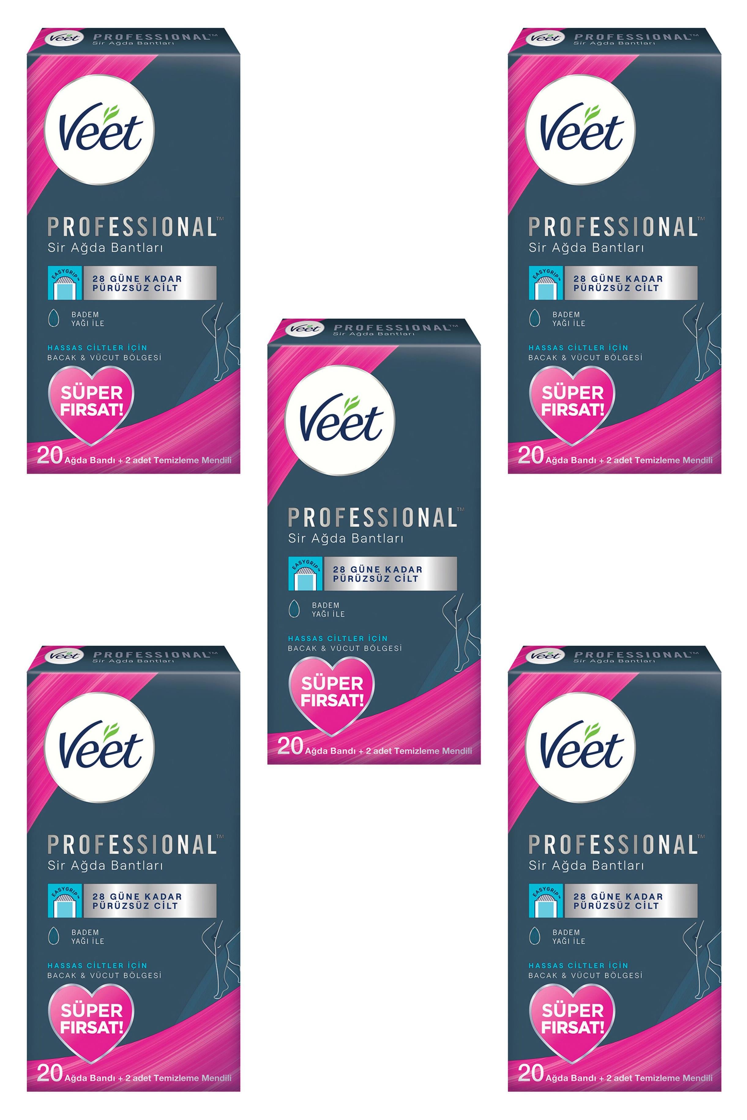 VeetVeet Professional Sir Ağda Bandı Hassas Ciltler İçin Bacak Ve Vücut Bölgesi 20 Adet 5'liVeet Hassas Ciltler İçin Sir Ağda Bandı 20li Fiyatı ve Özellikleri | Mutlufiyatlar