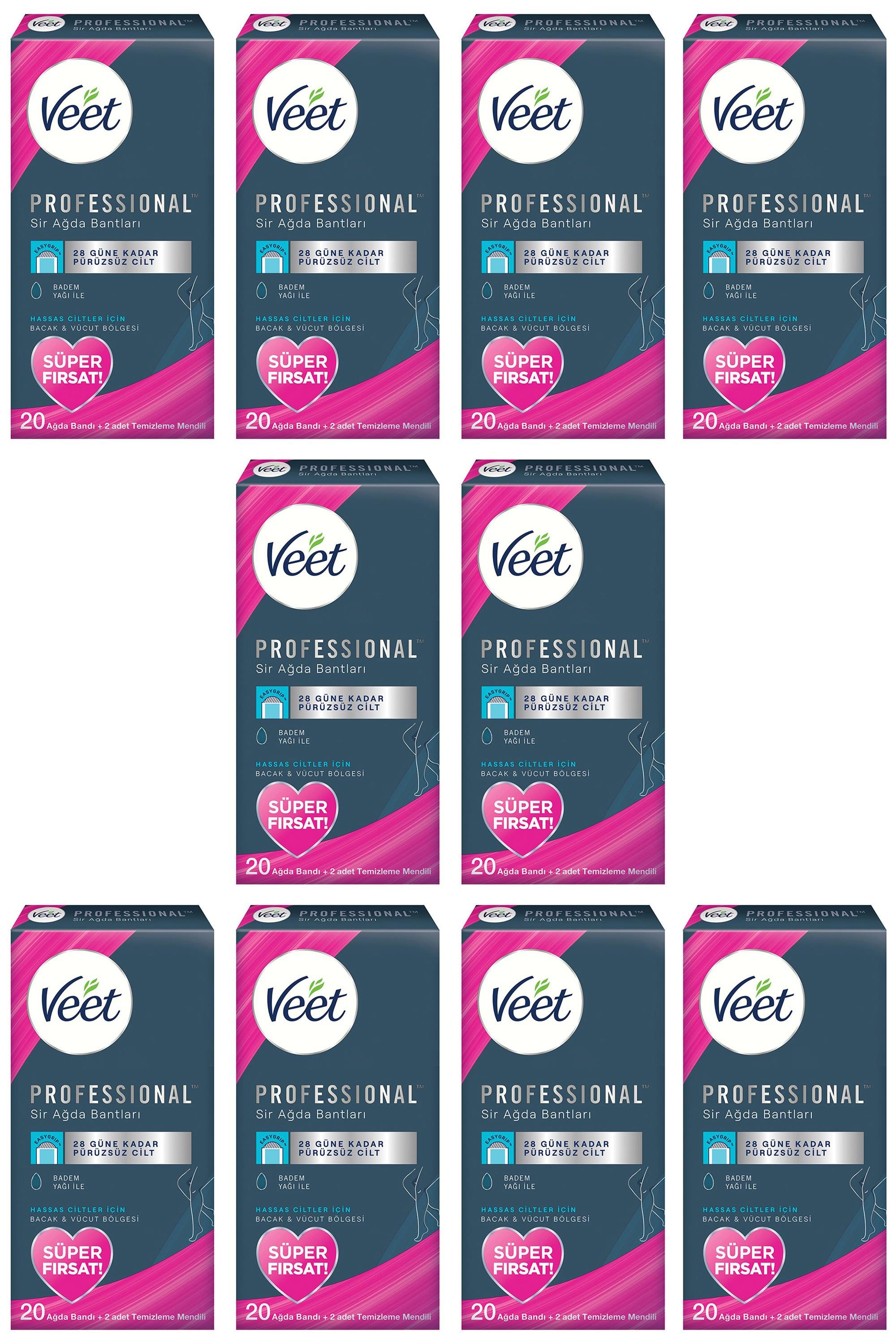 VeetVeet Professional Sir Ağda Bandı Hassas Ciltler İçin Bacak Ve Vücut Bölgesi 20 Adet 10'luVeet Hassas Ciltler İçin Sir Ağda Bandı 20li Fiyatı ve Özellikleri | Mutlufiyatlar