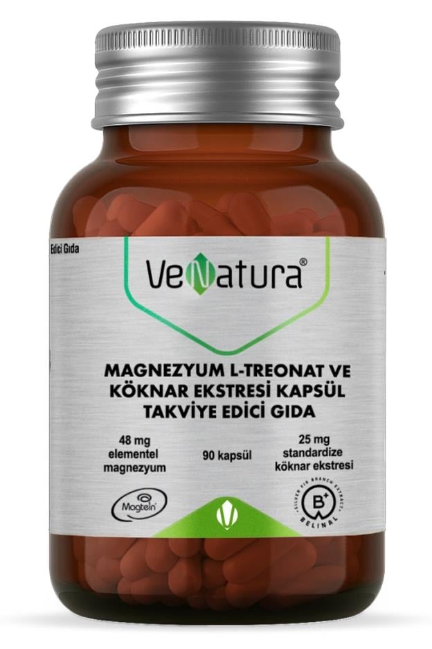 VenaturaVenatura Magnezyum L-Treonat Ve Köknar Ekstresi 90 KapsülVenatura Magnezyum L-Treonat ve Köknar Ekstresi 90 Kapsül Fiyatı ve Özellikleri | Mutlufiyatlar