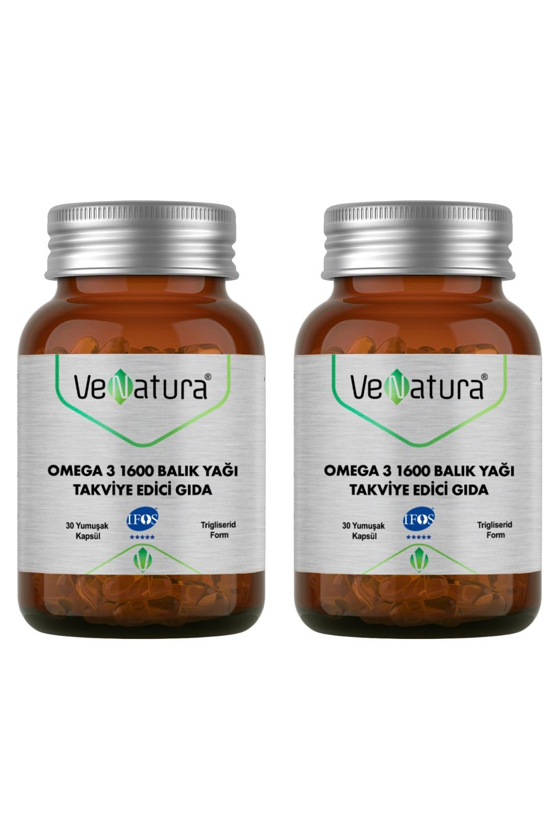 VenaturaVenatura Omega 3 1600 Balık Yağı 30 Yumuşak Kapsül 2'liVenatura Omega-3 1600 mg 30 Kapsül Fiyatı ve Özellikleri | Mutlufiyatlar