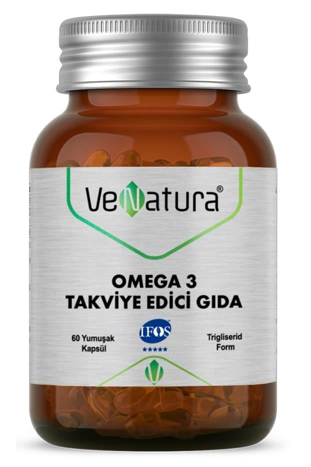 VenaturaVenatura Omega 3 Takviye Edici Gıda 60 Yumuşak KapsülVenatura Omega 3 60 Kapsül Fiyatı ve Özellikleri | Mutlufiyatlar