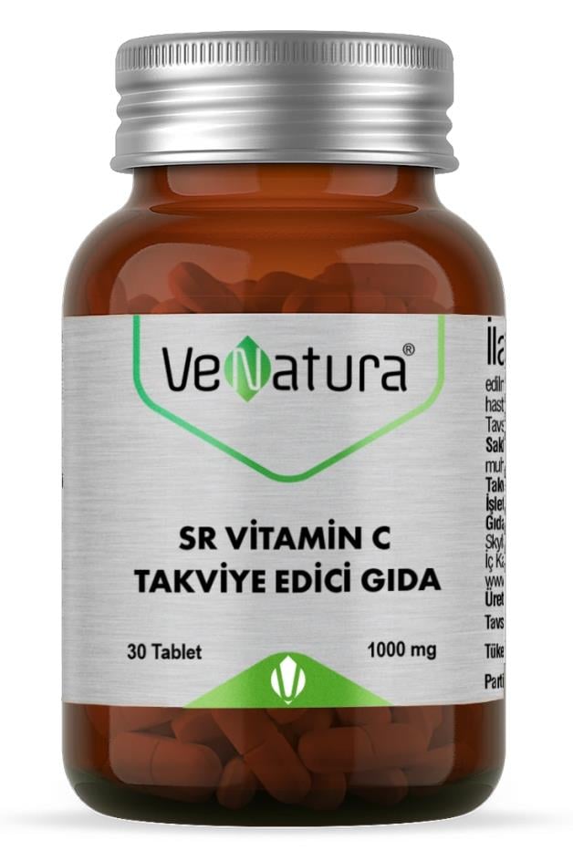 VenaturaVeNatura Sr Vitamin C 1000 Mg 30 TabletVeNatura SR Vitamin C 1000 mg | Güçlü Antioksidan Desteği