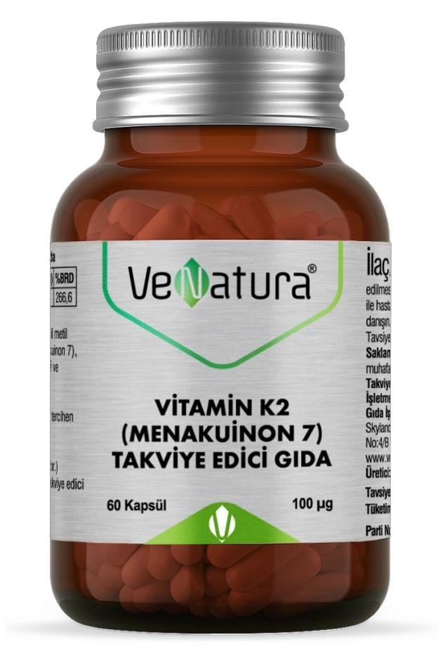 VenaturaVenatura Vitamin K2 Menakuinon 7 Takviye Edici Gıda 60 KapsülVenatura Vitamin K2 Menakuinon 7 Takviye Edici Gıda 60 Kapsül Fiyatı ve Özellikleri | Mutlufiyatlar