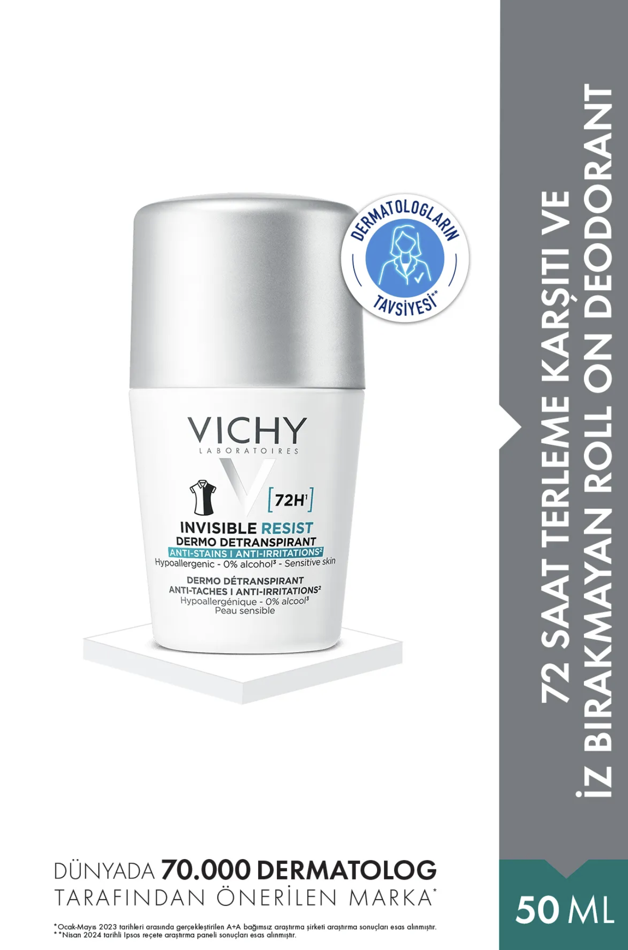 VichyVichy Deo Invisibile 50 mlVichy Deo Invisibile 50 ml Fiyatı ve Özellikleri | Mutlufiyatlar