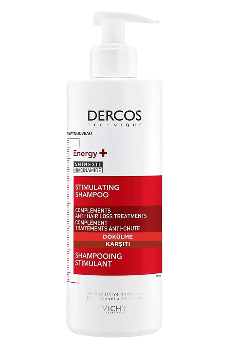 VichyVichy Dercos Energisant Saç Şampuanı 400 ml Vichy Dercos Energisant 400 ml | Saç Dökülmesine Karşı Bakım