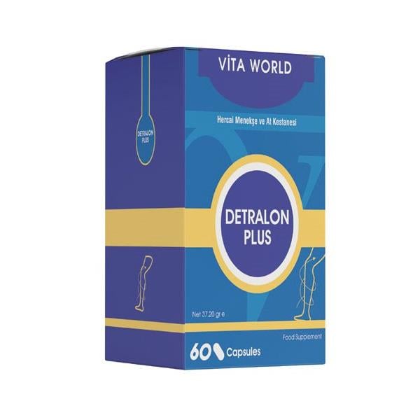 Vita WorldVita World Detralon Plus 500 60 TabletVita World Detralon Plus 500 60 Tablet Fiyatı ve Özellikleri
