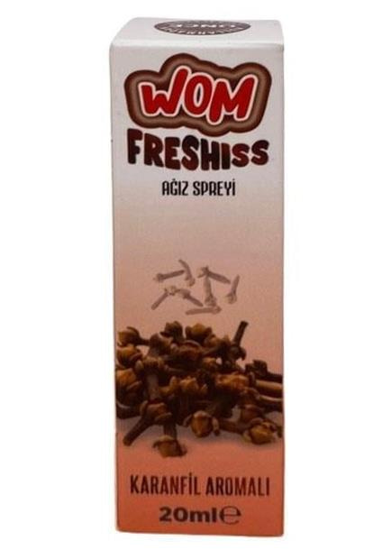 WomWom Freshiss Ağız Spreyi Karanfil 20 mlWom Freshiss Ağız Spreyi Karanfil 20 ml Fiyatı ve Özellikleri | Mutlufiyatlar