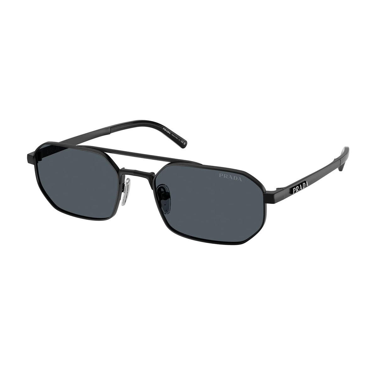 Prada PR D53S 7AB70B 55 - Siyah Unisex Güneş Gözlüğü