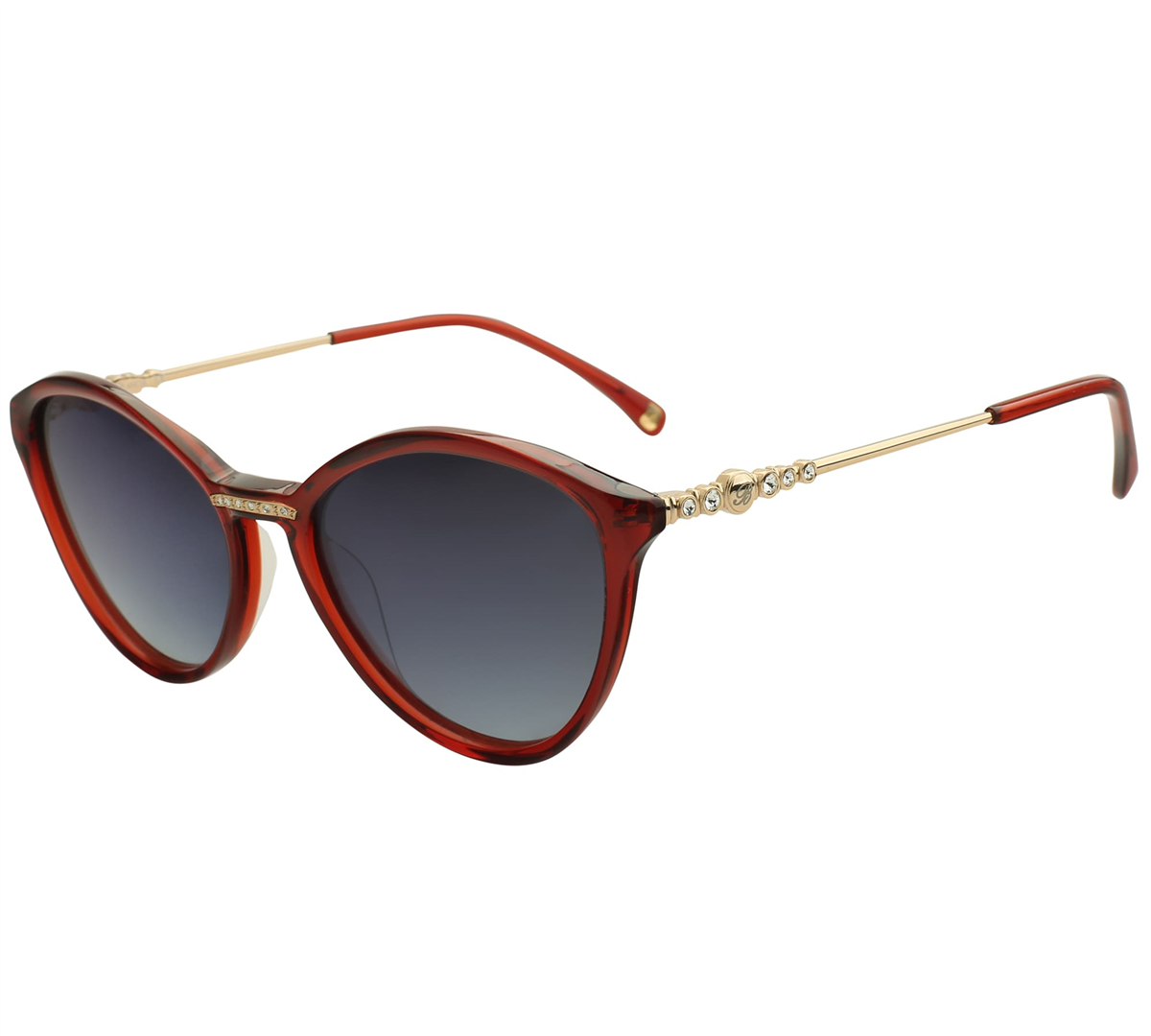 Blancia Milano BC 1120 C3 Bordo Kelebek Kadın Güneş Gözlüğü | Brandeyes