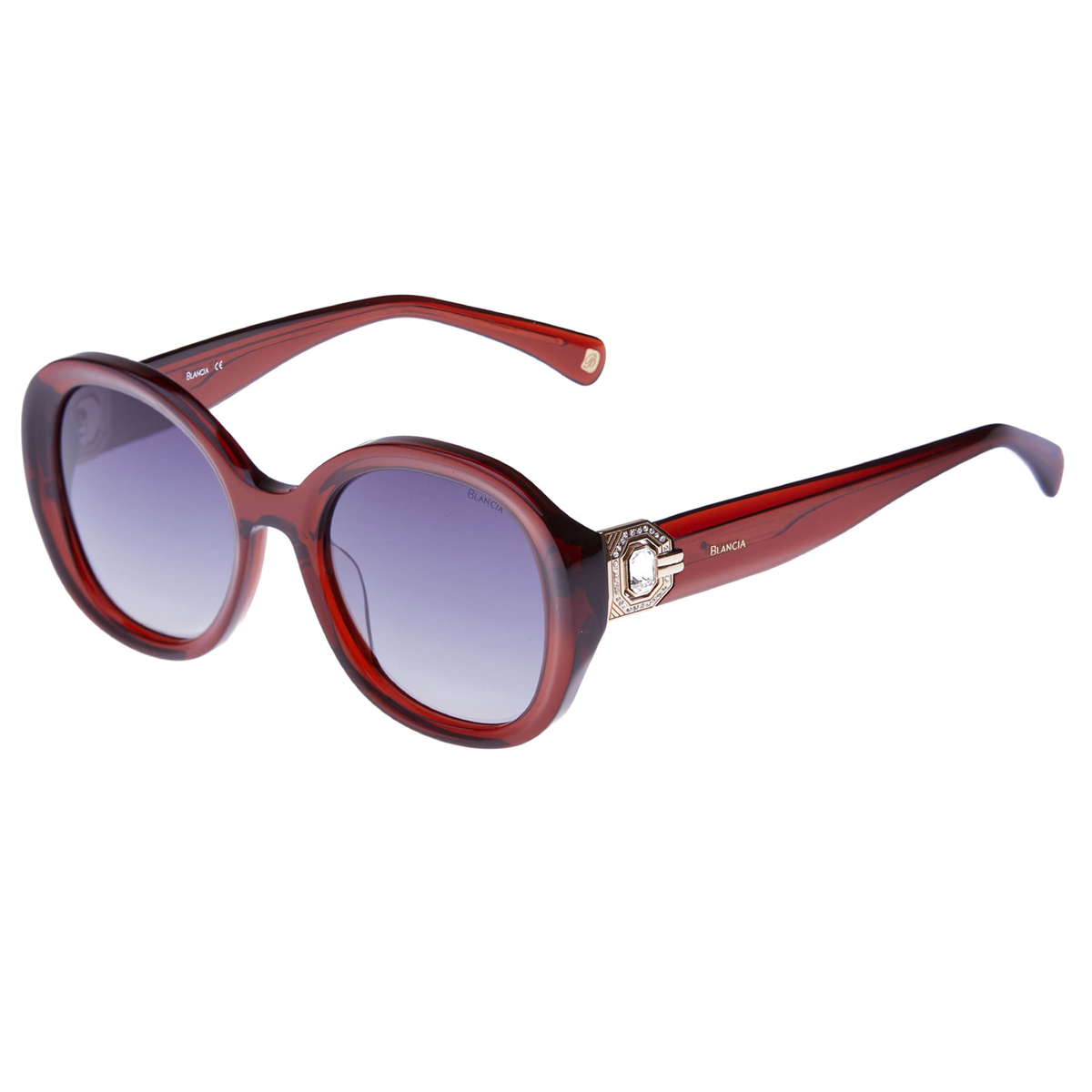 Blancia Milano BC 1154 C3 Bordo Oval Kadın Güneş Gözlüğü | Brandeyes