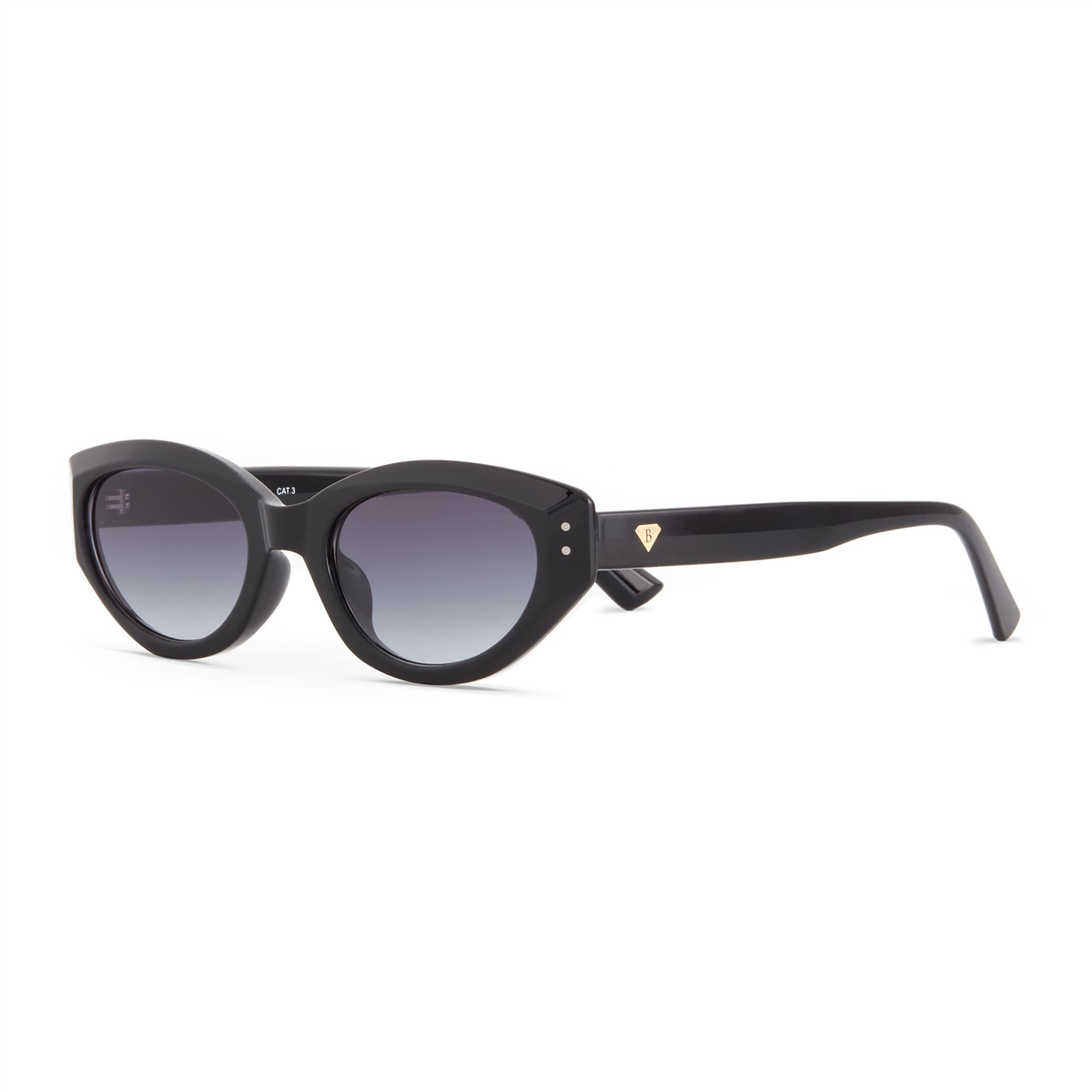 Blancia Milano BC 1295 C1 Siyah Cat Eye Kadın Güneş Gözlüğü | Brandeyes