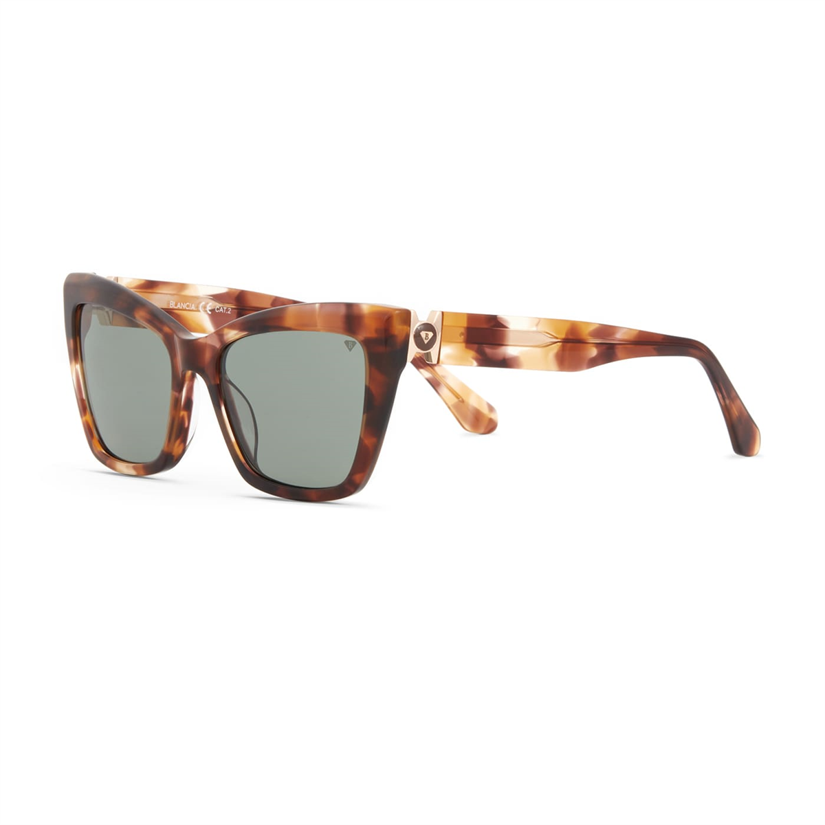 Blancia Milano BC 1350 C3 Havana Cat Eye Kadın Güneş Gözlüğü | Brandeyes