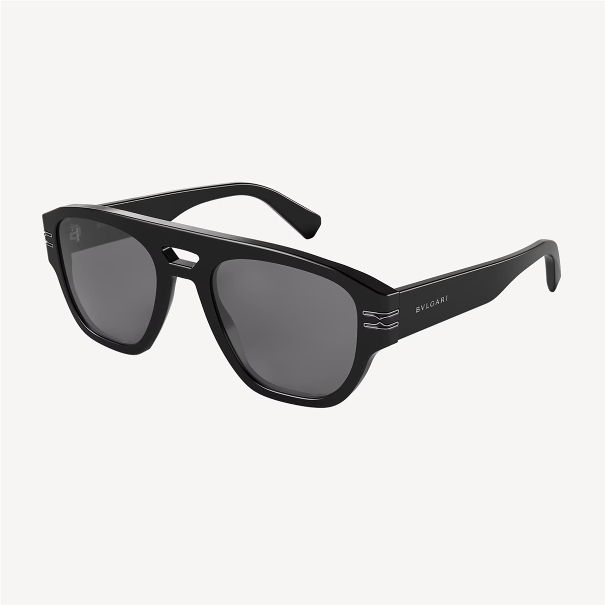 Bvlgari B.Zero1 BV 40040I 01D Siyah Geometrik Erkek Güneş Gözlüğü | Brandeyes