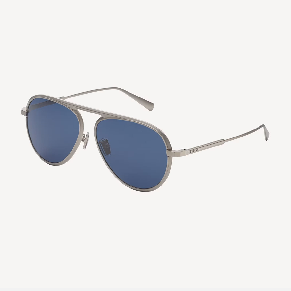 Bvlgari Octo BV 40020U 17V Silver Pilot Erkek Güneş Gözlüğü | Brandeyes