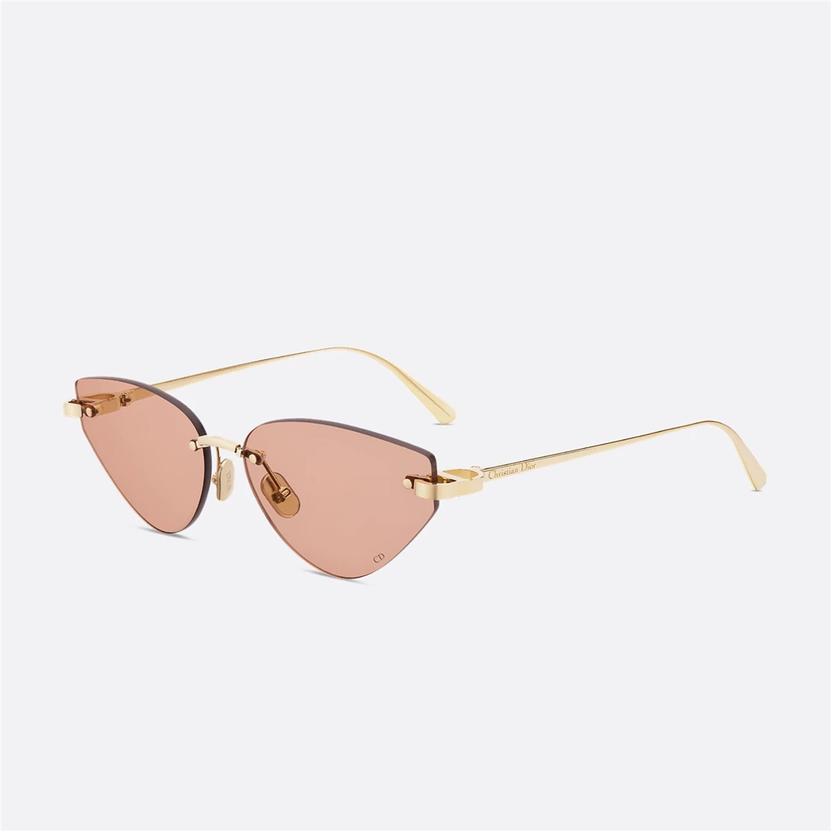CDIOR B5U B0L0 Cat Eye Gold Kadın Güneş Gözlüğü | Brandeyes