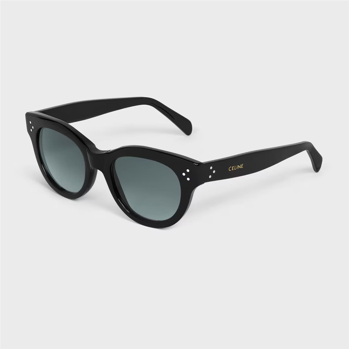 Celine Round CL 40332I 01B Siyah Yuvarlak Kadın Güneş Gözlüğü | Brandeyes