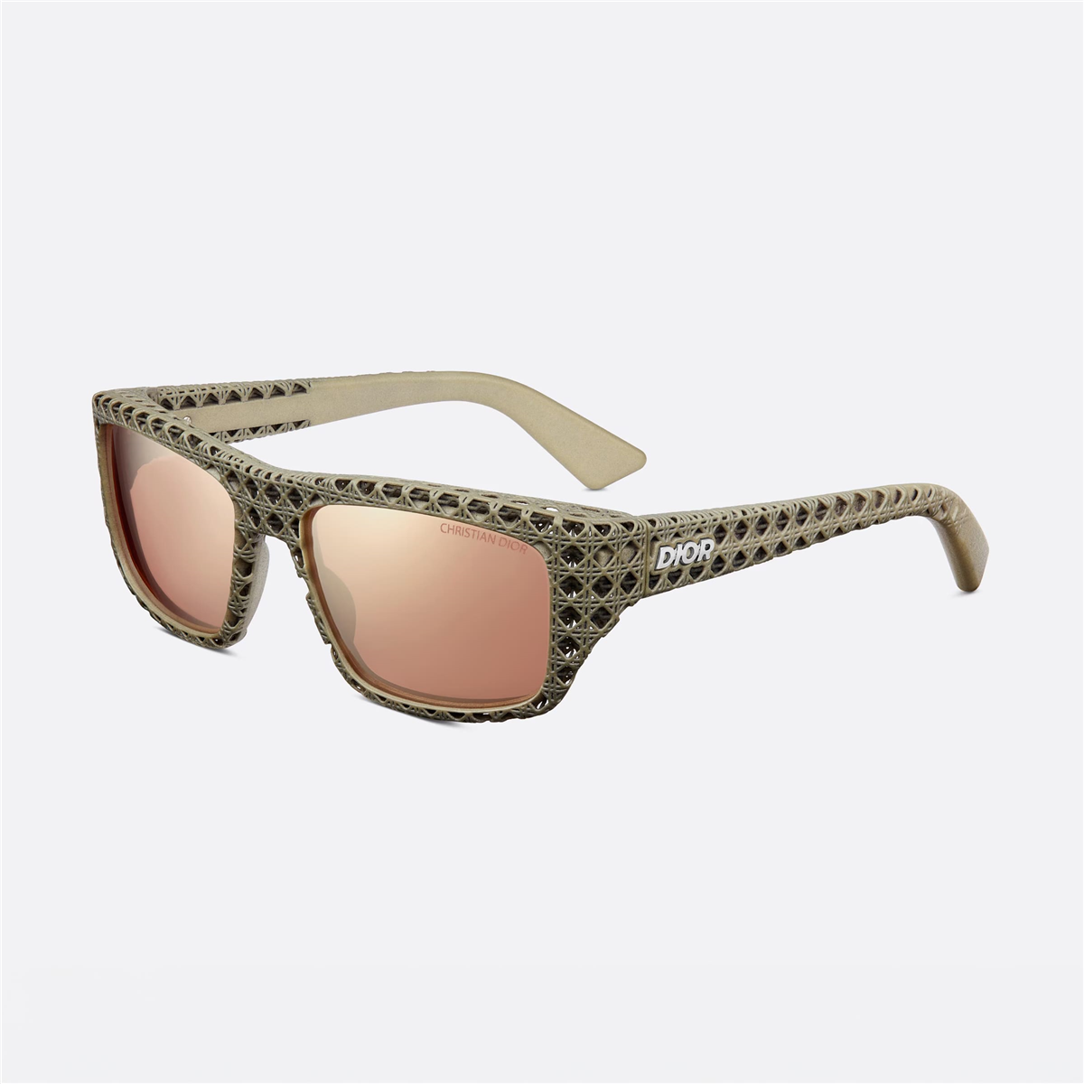 Dior Dior3D S1I 65L4 Kare Bej Erkek Güneş Gözlüğü