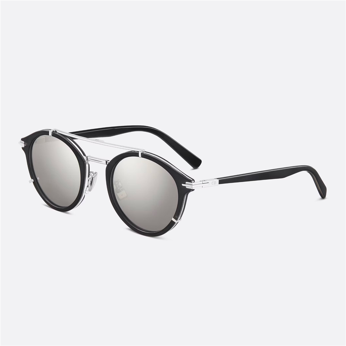 Dior DiorBlacksuit R7U 11A4 Yuvarlak Siyah Erkek Güneş Gözlüğü