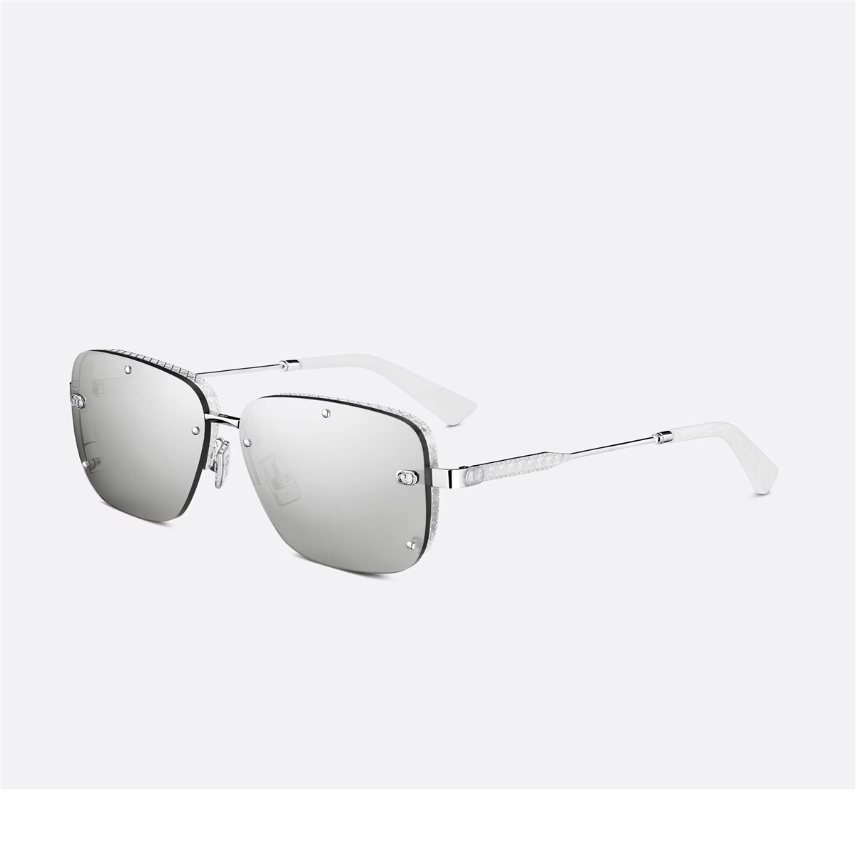 Dior NeoDior S4U F0A4 Dikdörtgen Silver Erkek Güneş Gözlüğü