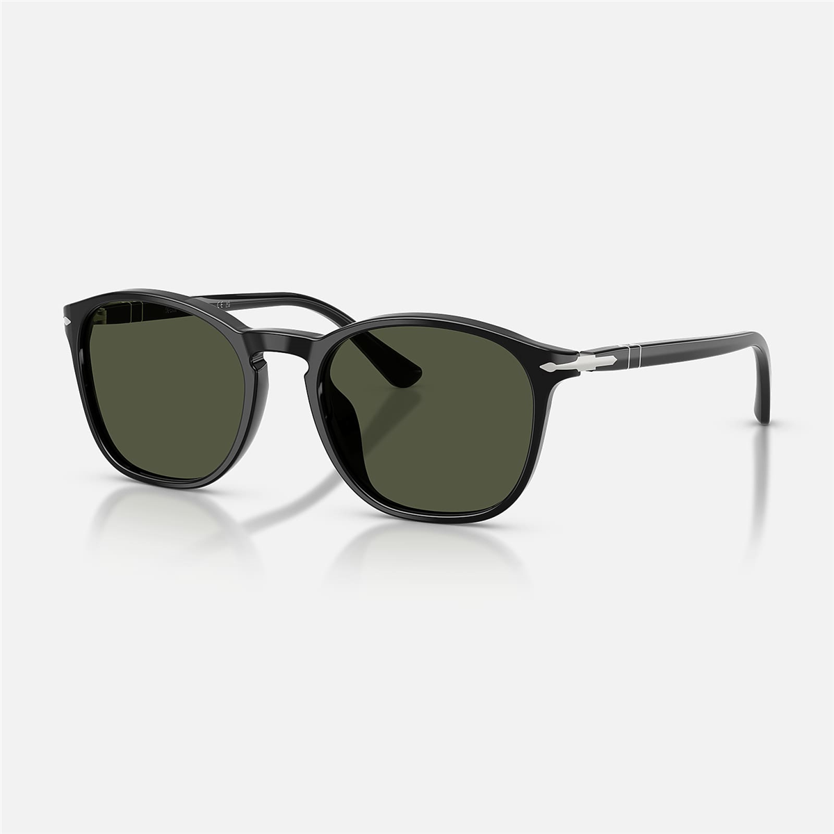 Persol Officina PO 3007SX 95/31 52 - Siyah Unisex Güneş Gözlüğü