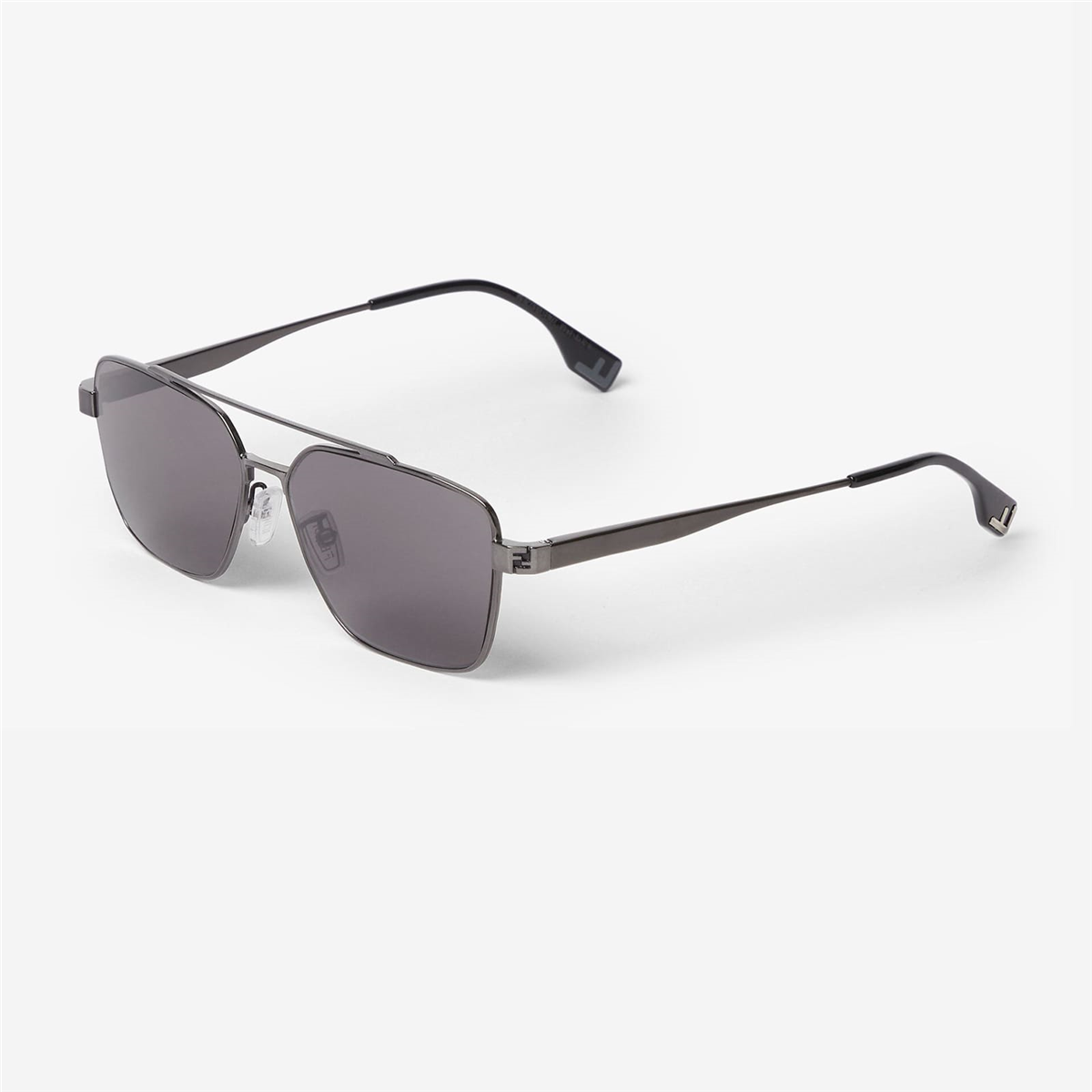 Fendi Sky FE 40211U 12A Metalik Kare Erkek Güneş Gözlüğü | Brandeyes Optik