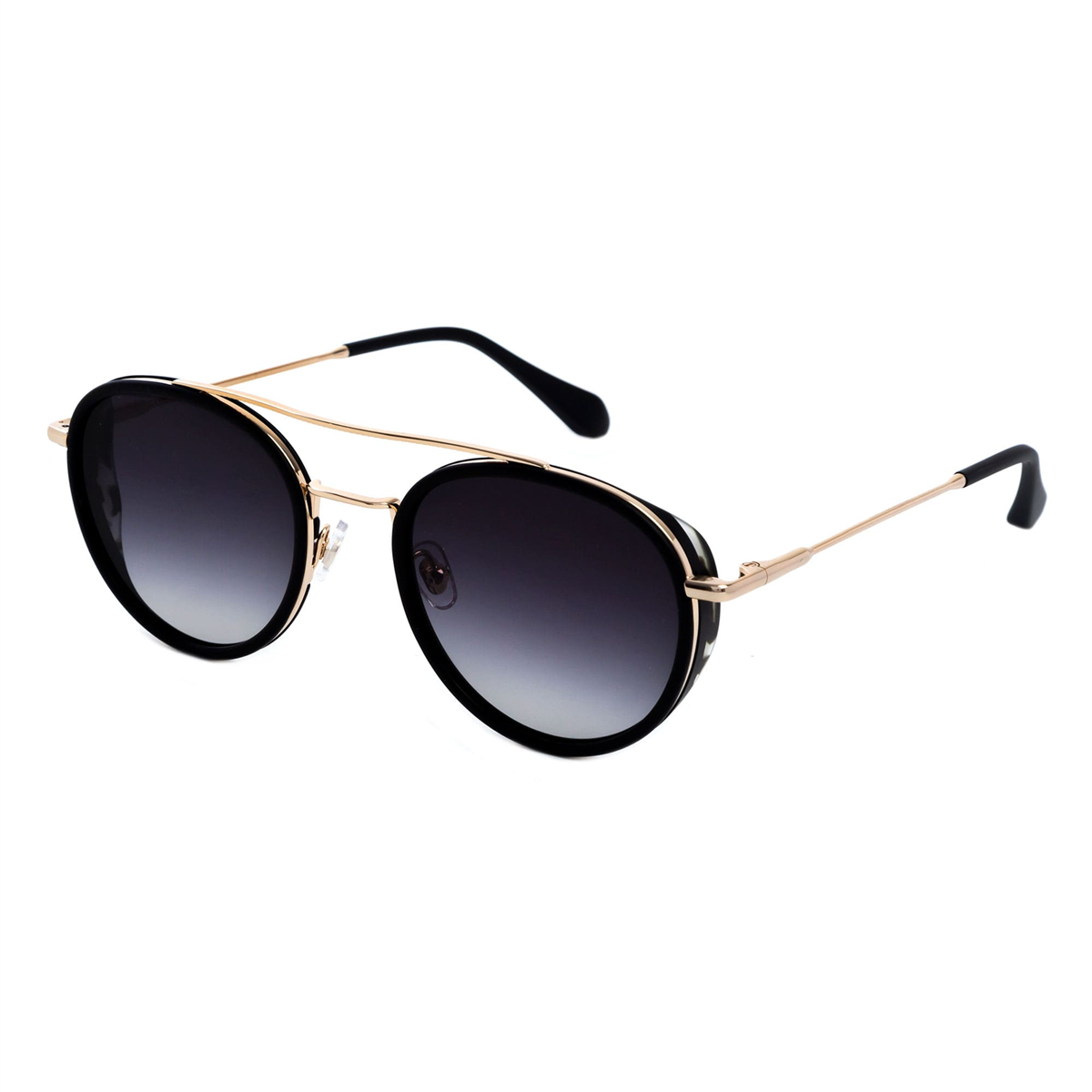 Gigi Studios Icons Firenze Oval Siyah Unisex Güneş Gözlüğü | Brandeyes