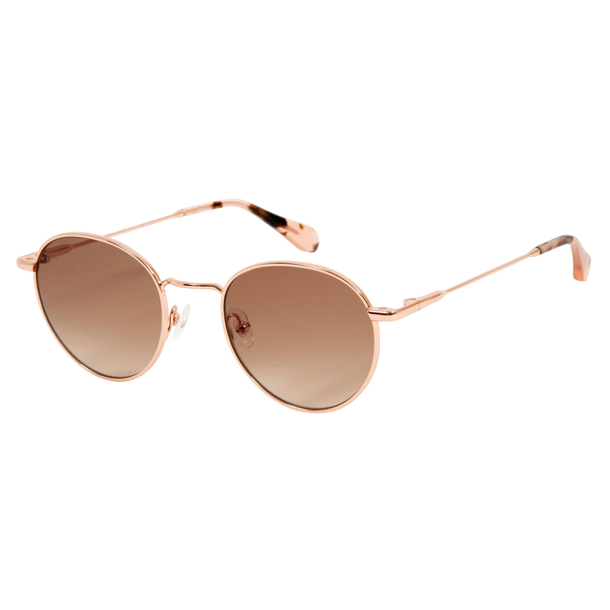 Gigi Studios XS Verona Yuvarlak Rose Gold Unisex Güneş Gözlüğü | Brandeyes