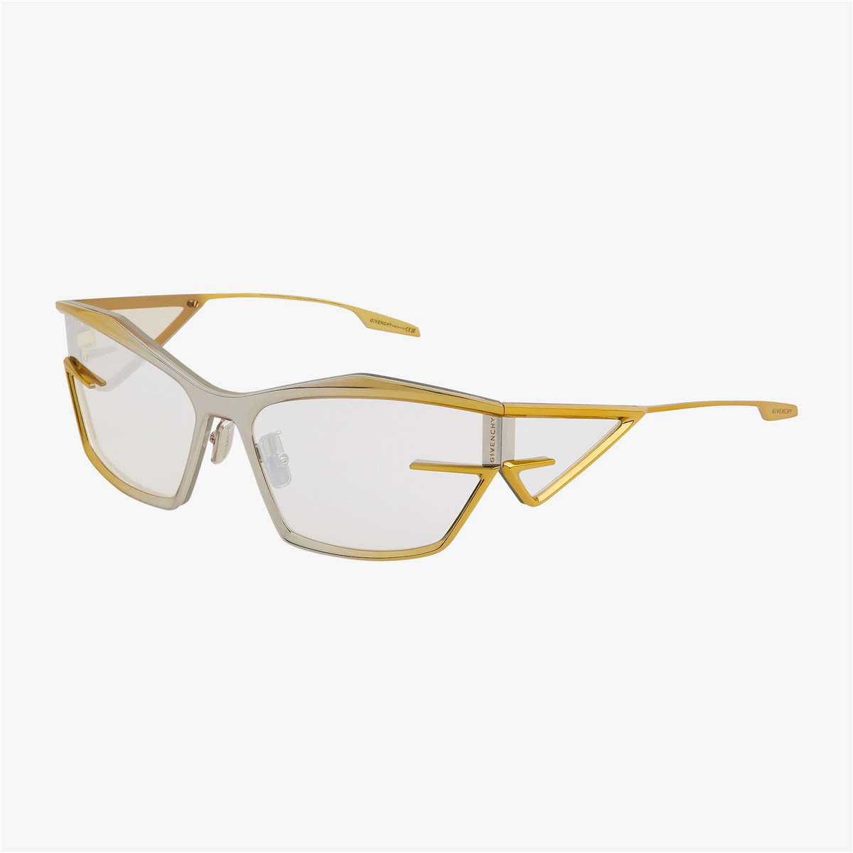 Givenchy Giv Cut Geometrik Silver Unisex Güneş Gözlüğü | Brandeyes
