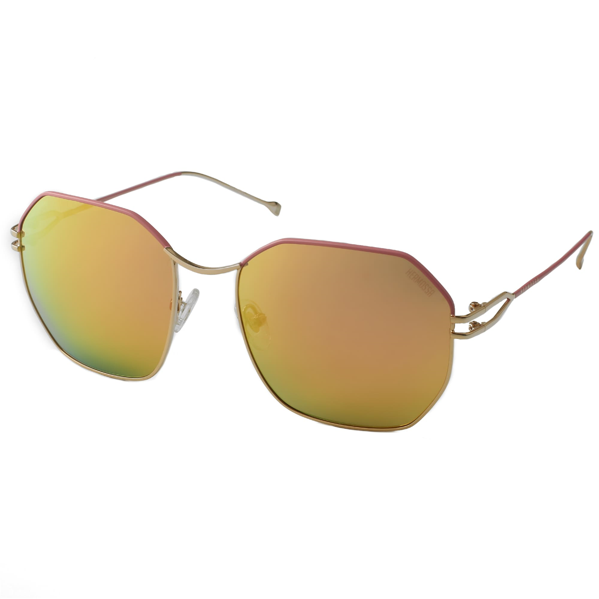 Hermossa HM 1318 C3 Gold Geometrik Kadın Güneş Gözlüğü | Brandeyes