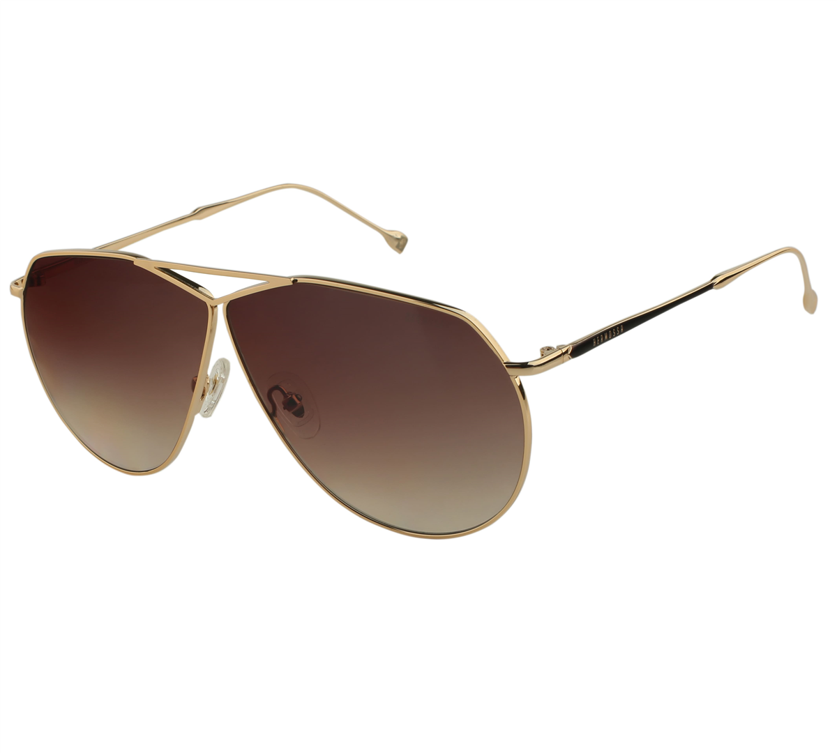 Hermossa HM 1378 C2 Gold Pilot Kadın Güneş Gözlüğü | Brandeyes