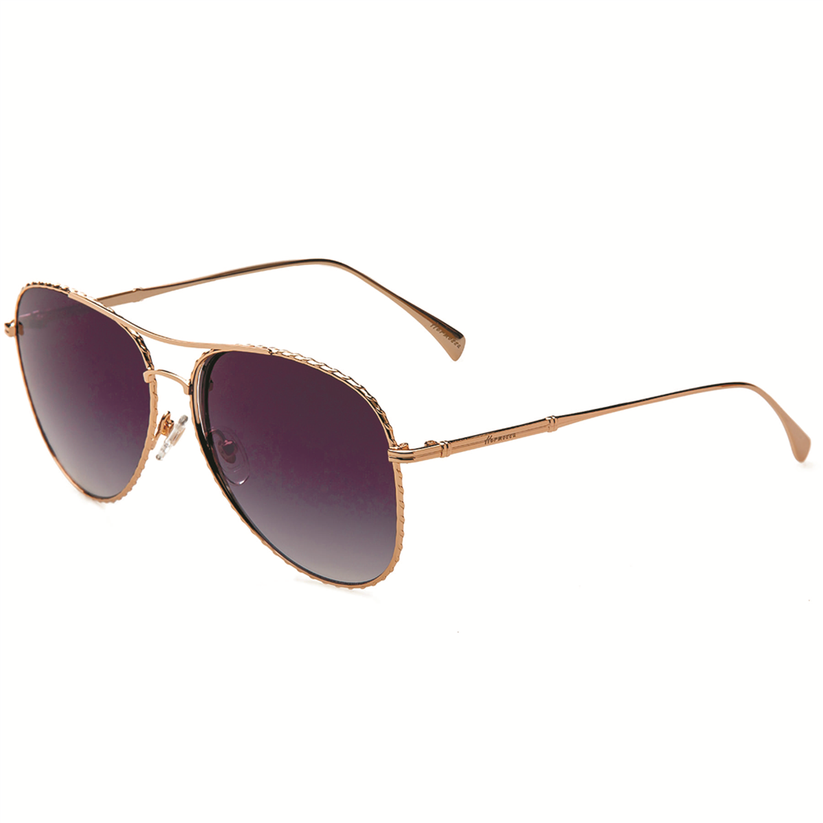 Hermossa HM 1424 C1 Gold Pilot Unisex Güneş Gözlüğü | Brandeyes
