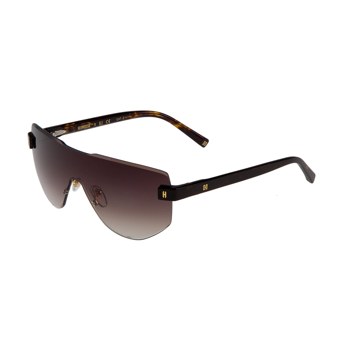 Hermossa HM 1598 C2 Siyah Maske Unisex Güneş Gözlüğü | Brandeyes