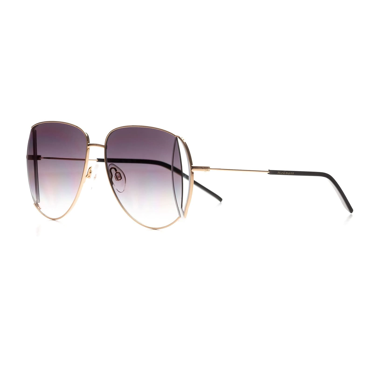 Hickmann HI 3143 04B Geometrik Gold Kadın Güneş Gözlüğü