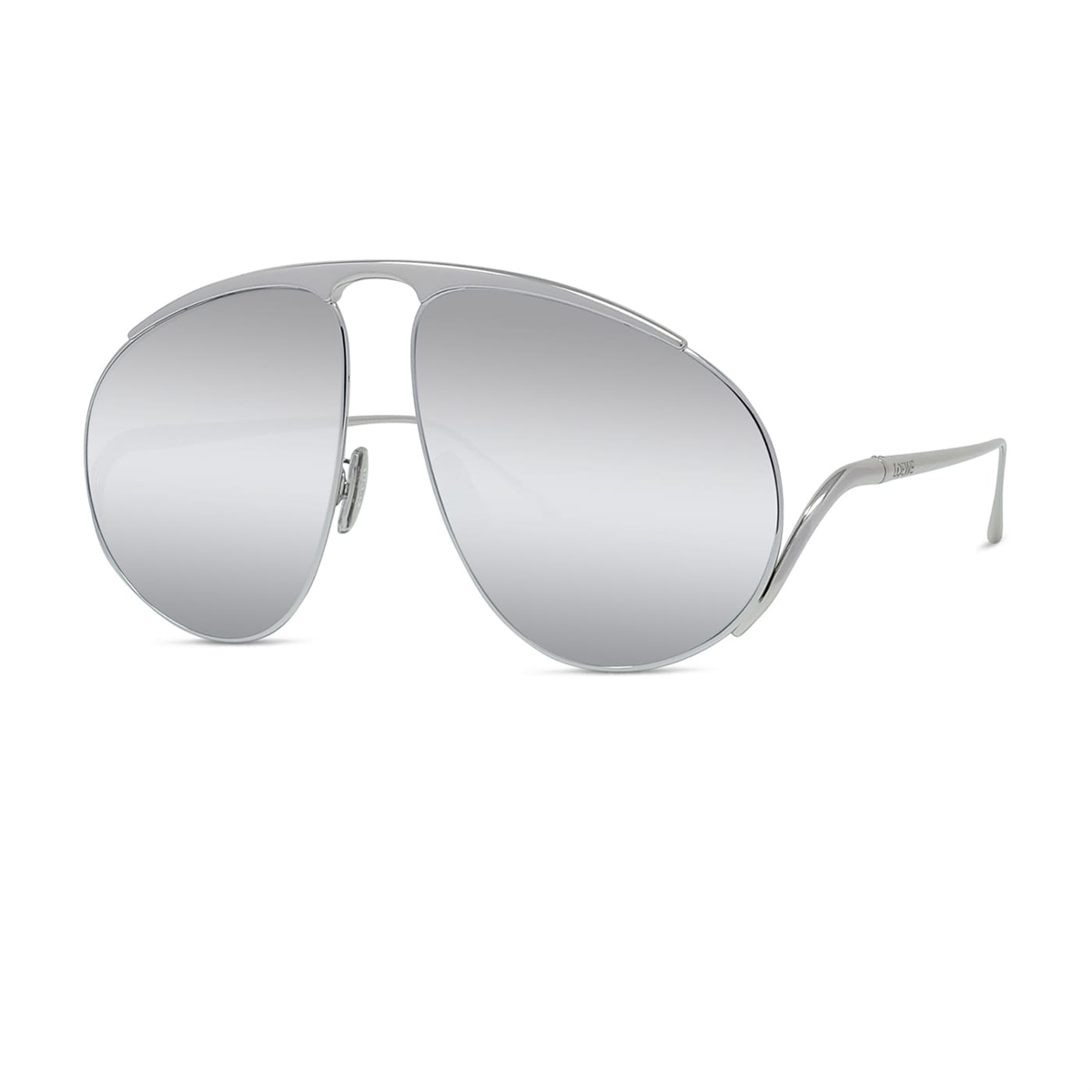 Loewe Signature Hillock Pilot Silver Kadın Güneş Gözlüğü | Brandeyes