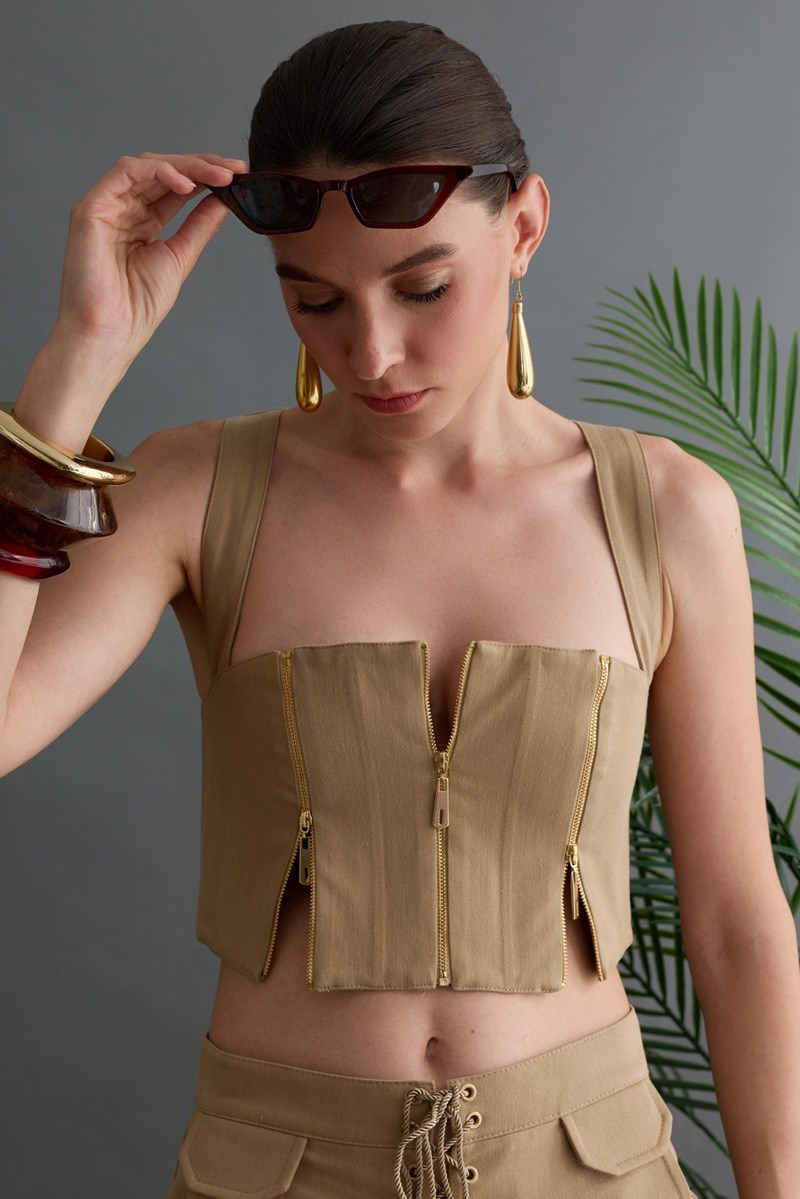 Armor Canvas Bustier