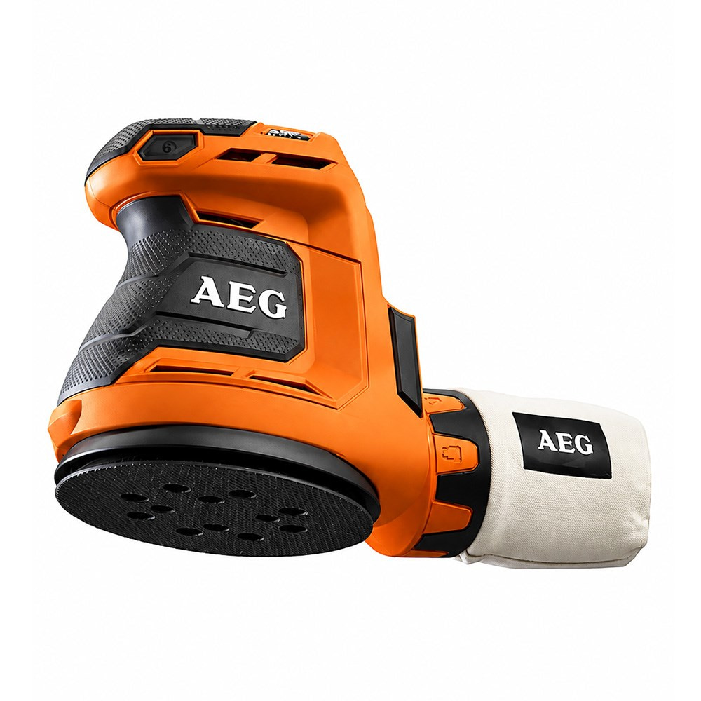 AEG BEX18-125-0 Akülü Titreşim Zımpara (Aküsüz)