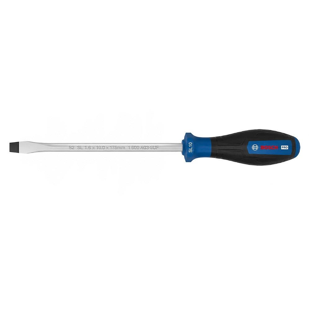 BOSCH Düz Uçlu Tornavida Pro SL 1.6 x 10 x 175 mm