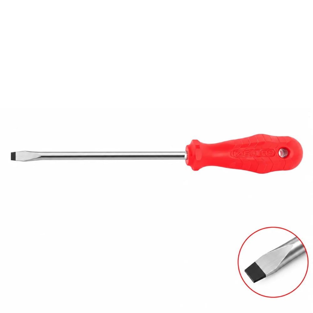 IZELTAS Düz Uçlu Tornavida Opak Seri 5 x 100 mm