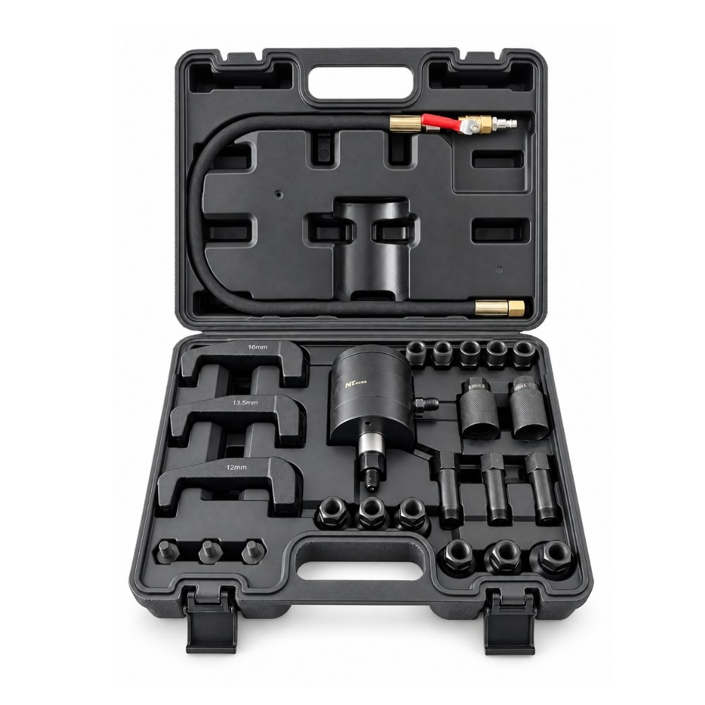 NT TOOLS 3 Kancalı Havalı Enjektör Çektirme Seti 24 Parça