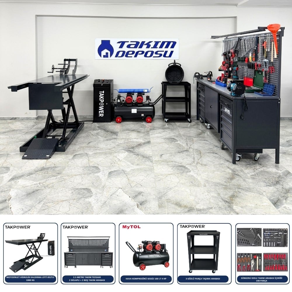 Premium Motosiklet Servis Kurulum Paketi