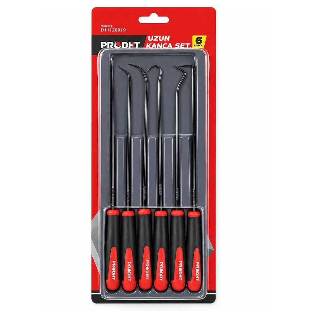 PRODHT Oring Çonta Sökme Çıkarma Biz Seti 240 mm 6 Parça