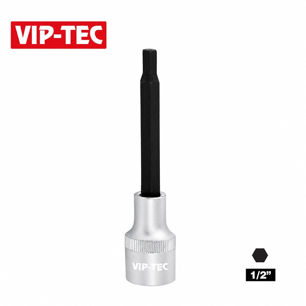 VIP-TEC 1/2 H4 Lokmalı Allen Uç Uzun 4 mm