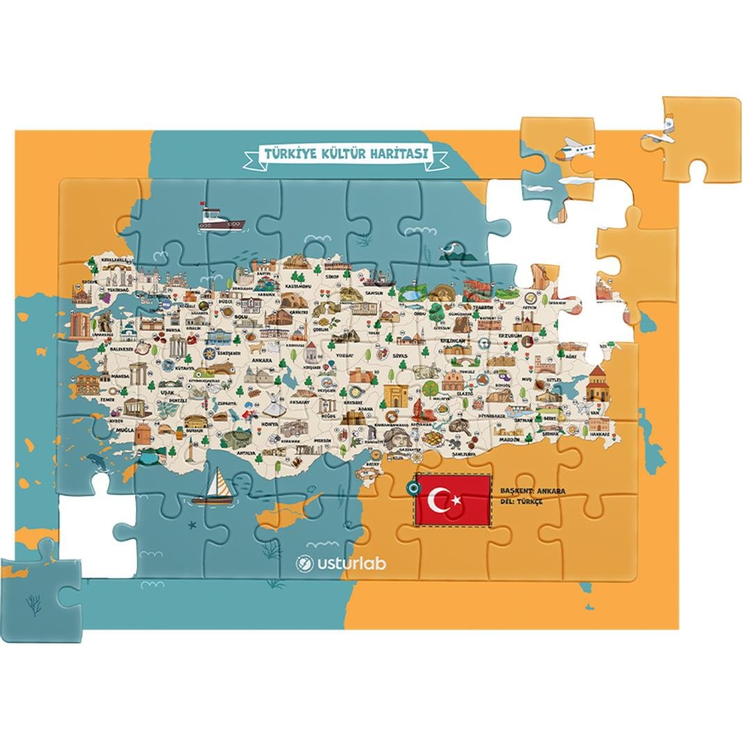 Türkiye Kültür Haritası Yapbozu