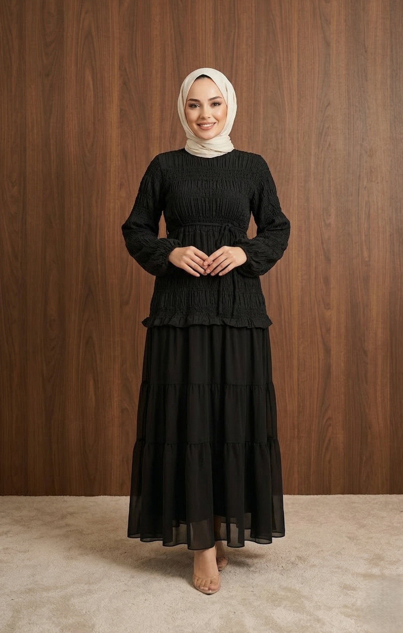 Simay Elbise Siyah