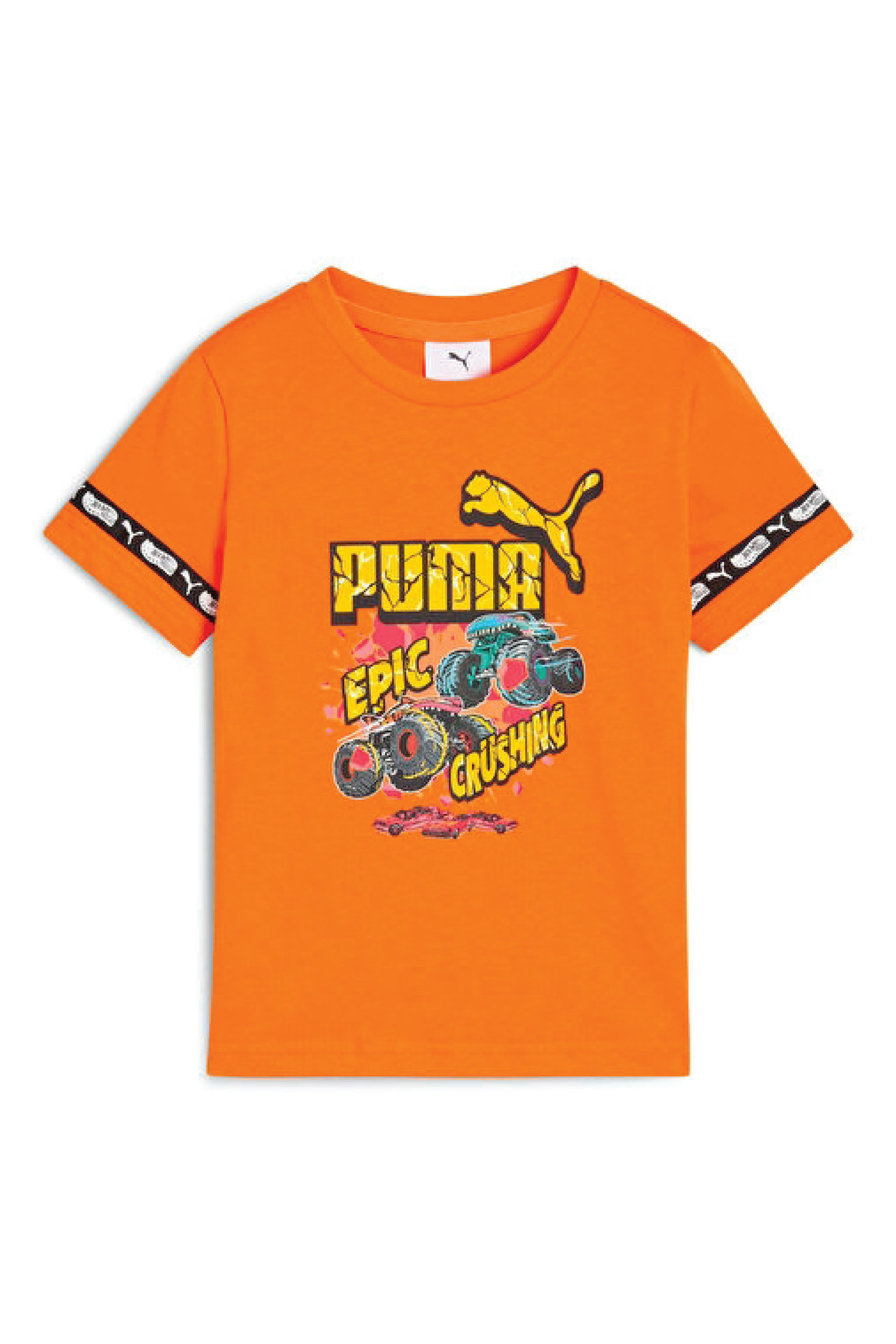 Puma X Hot Wheels Erkek Çocuk Turuncu T-Shirt