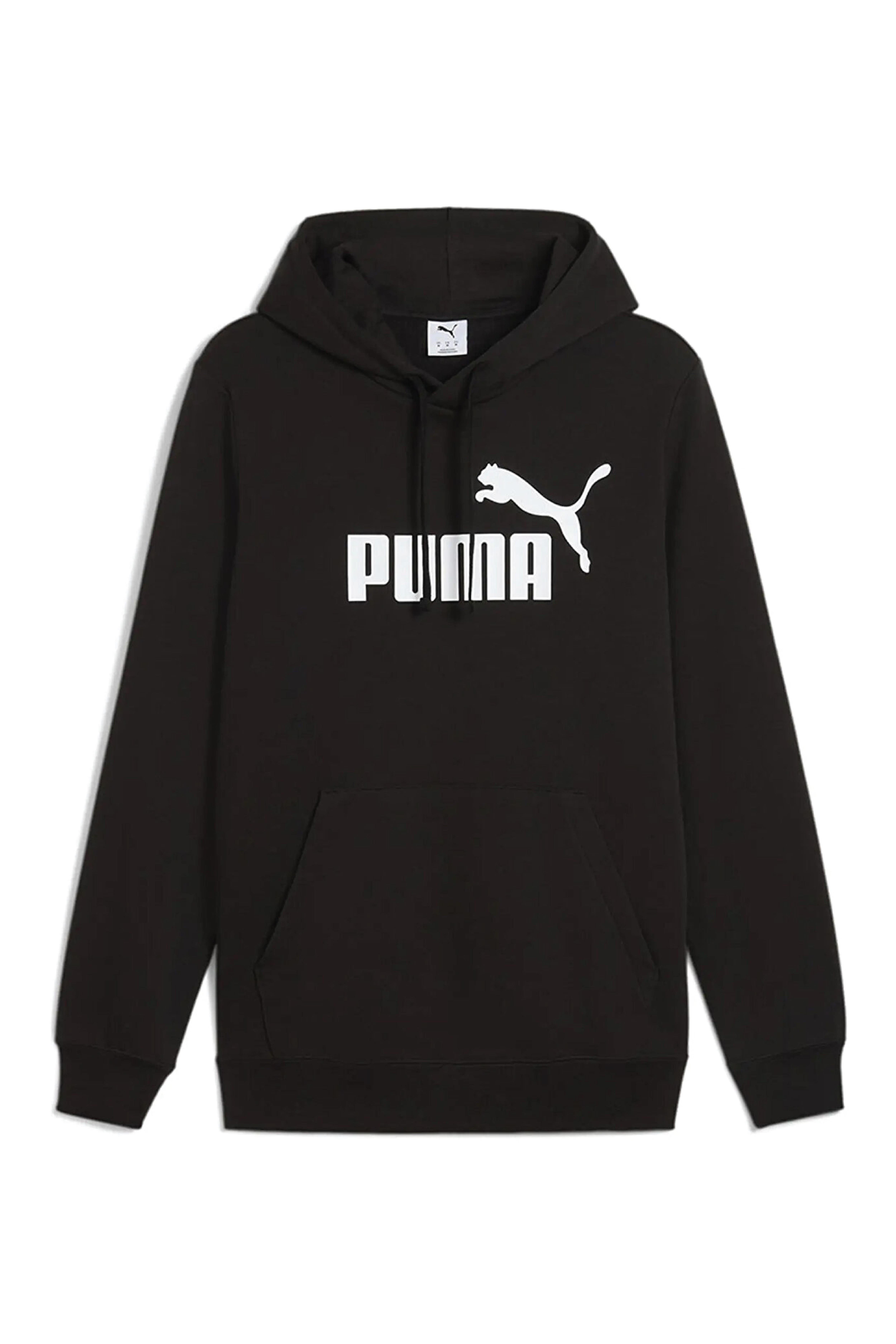 Puma Essential No. 1 Logo Erkek Siyah Günlük Stil Sweatshirt
