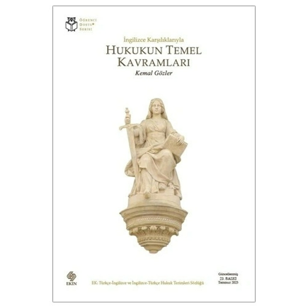 Hukukun Temel Kavramları(İngilizce Karşılıklarıyla)