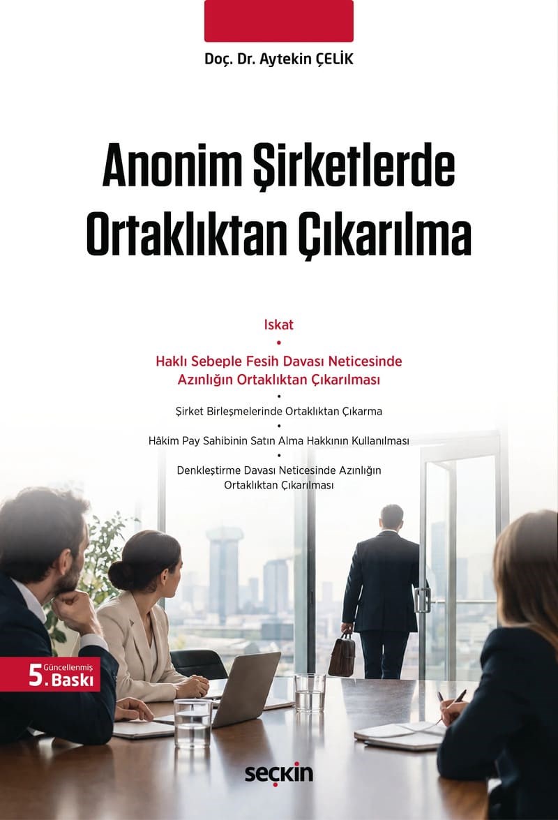 Anonim Şirketlerde Ortaklıktan Çıkarılma  kitap kapağı